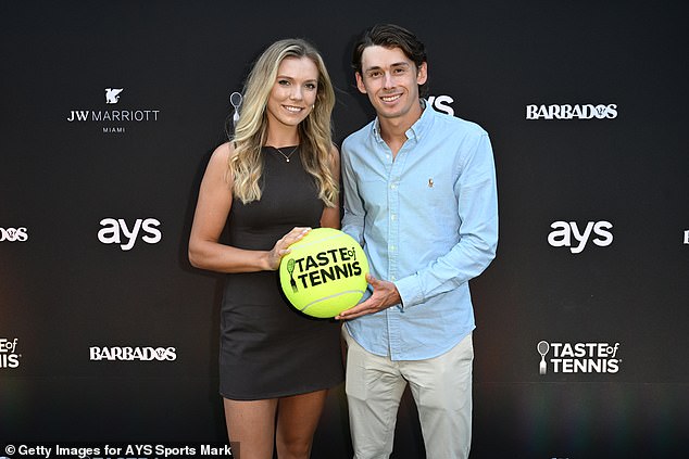 The pair have both enjoyed success this season on the WTA and ATP tours, with Boulter winning in San Diego and De Minaur winning in Acapulco.