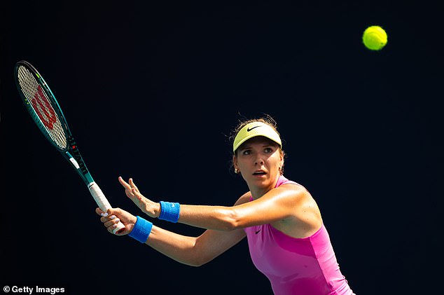Boulter advanced to the third round of the Miami Open after her opponent Brenda Fruhvirtova was forced to withdraw from their match on Thursday.