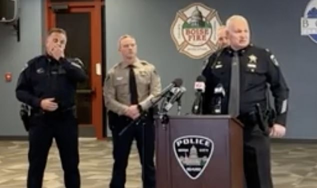 Officers with the Boise Police Department said at a news conference this afternoon that they feared the white supremacists may have committed two murders during their hours on the run.