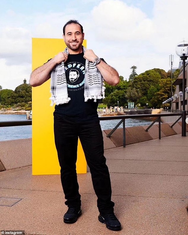 Mr Sedda was handpicked as one of the Sydneysiders celebrated for the Opera House's 50th anniversary.