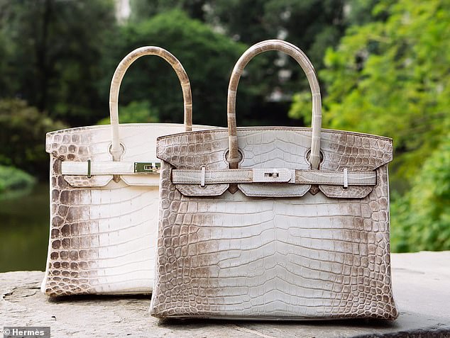 The bags can sell for between $20,000 and $35,000 each, although rarer models can cost much more.