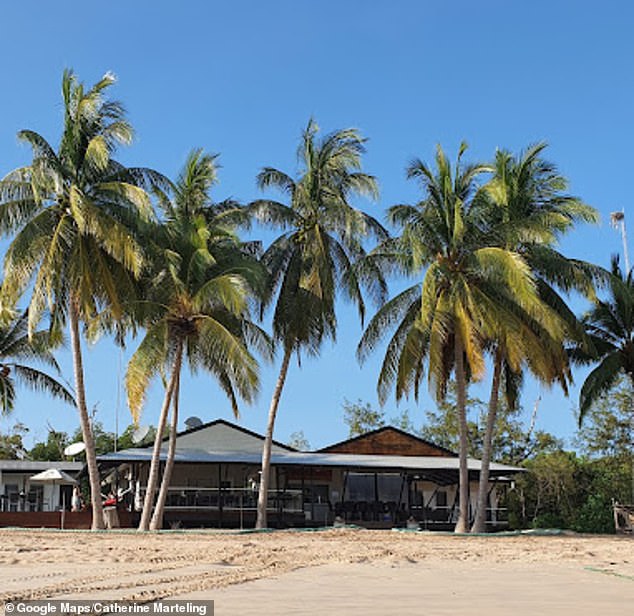 The resort is located on Bathurst Island, in the Tiwi Islands group, and bills itself as an “unparalleled wilderness experience”.