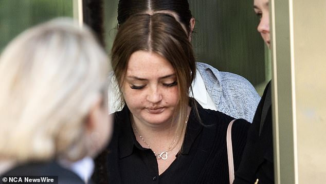 Young mother Jessica Glennie (pictured) collapsed in court as she learned her fate on Friday