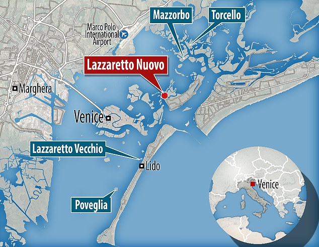 In 2006, the woman's skeleton was found in a mass grave of plaque victims on the Venetian island of Lazzaretto Nuovo.