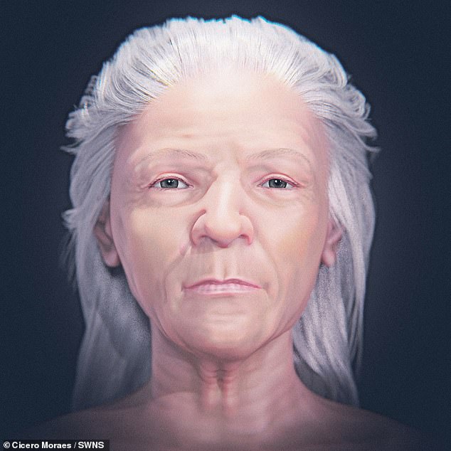 Exploration of the mass grave from the 1576 plague epidemic resulted in one of the most bizarre archaeological discoveries.  Now the pictures show what she probably looked like