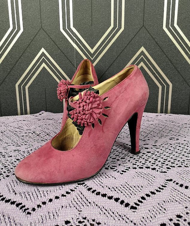 Anything from before 1976 can be expensive: a pair of pink suede shoes has an asking price of £150 on eBay