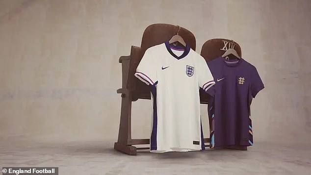 England have never played in purple before and there's a good chance they never will again.