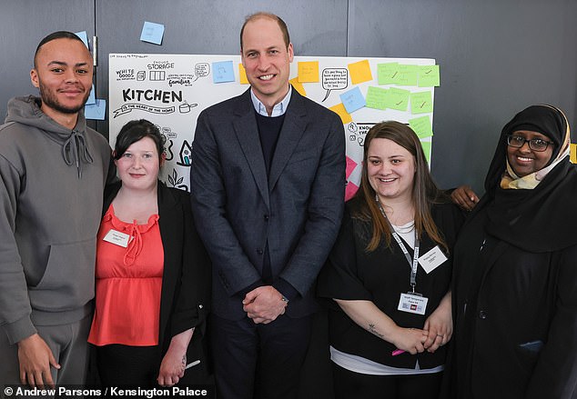 His Royal Highness attended a meeting of local landlords, convened by Homewards, to discuss how they can work together to end family homelessness on Tuesday