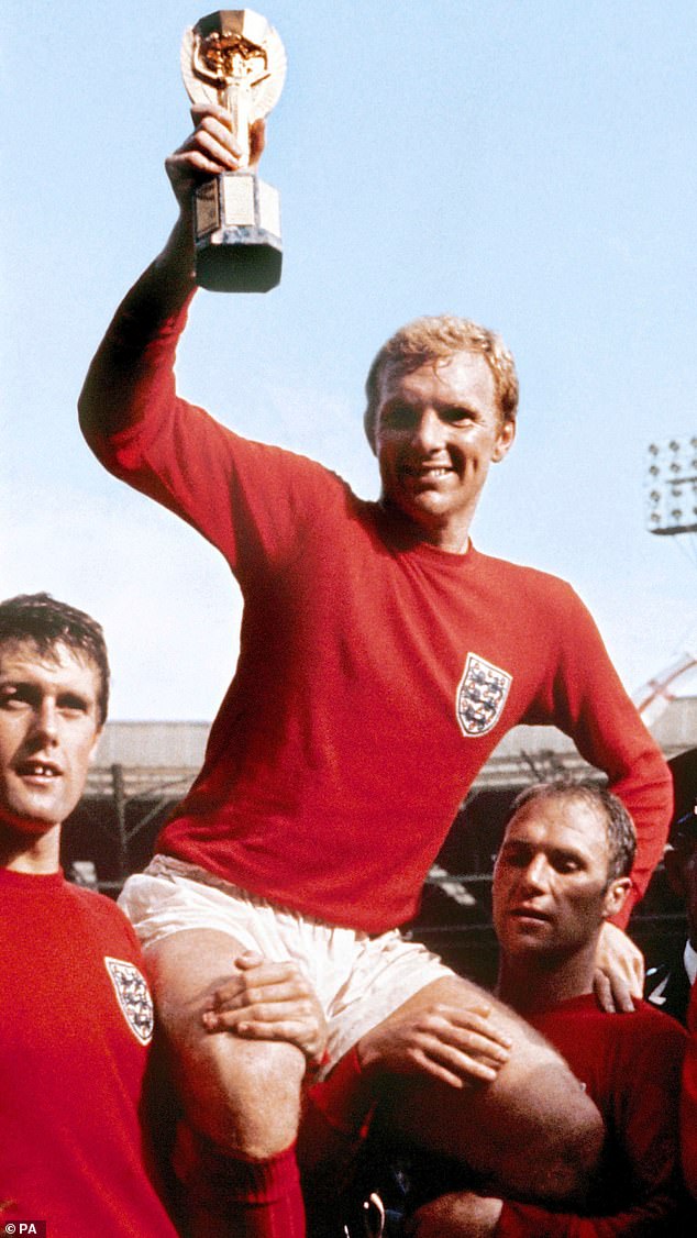 In 1951, England first had the red colors we now associate with Bobby Moore and 1966