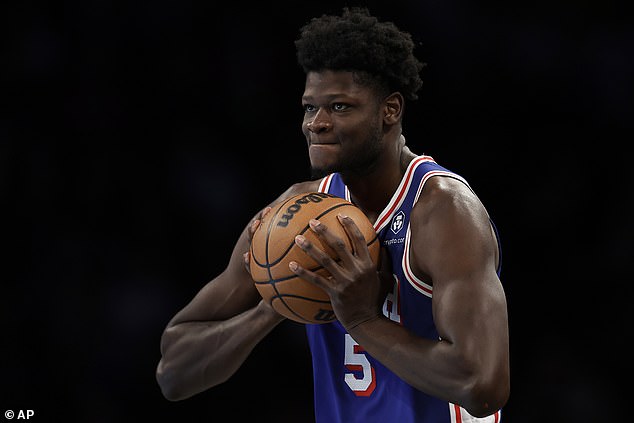 The controversial roster quickly sparked backlash, especially from 76ers center Mo Bamba