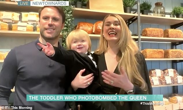 The mother, Zoe Corrie-Salmon, who was once a Blue Peter presenter, appeared on This Morning on Friday via video link with Fitz and her husband William.