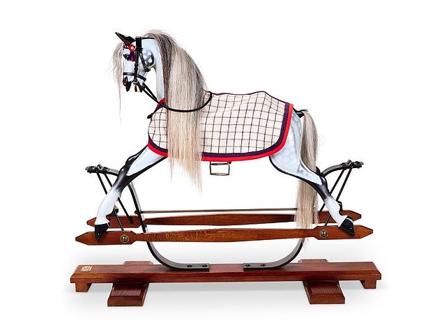 A Stevenson Brothers Golden Jubilee special edition coach sprung buck rocking horse is also for sale