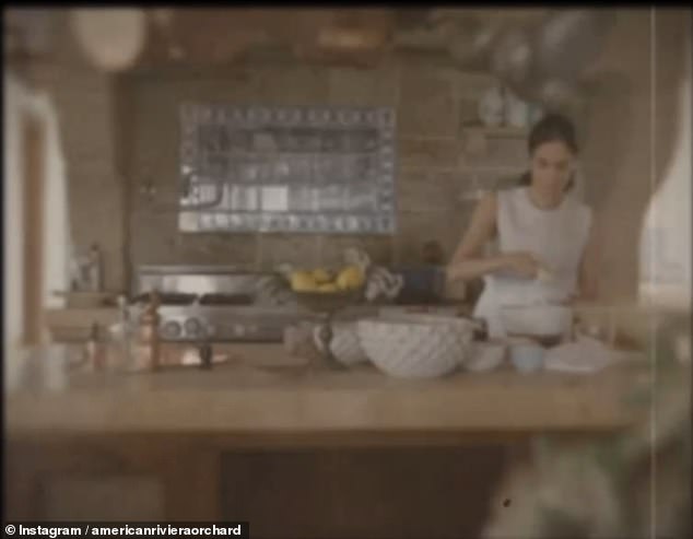 The Duchess, 42, revealed the venture last week by posting a stunning video on Instagram in which she could be seen busying herself in a rustic-looking kitchen, arranging white and pink flowers and whipping something up in a bowl