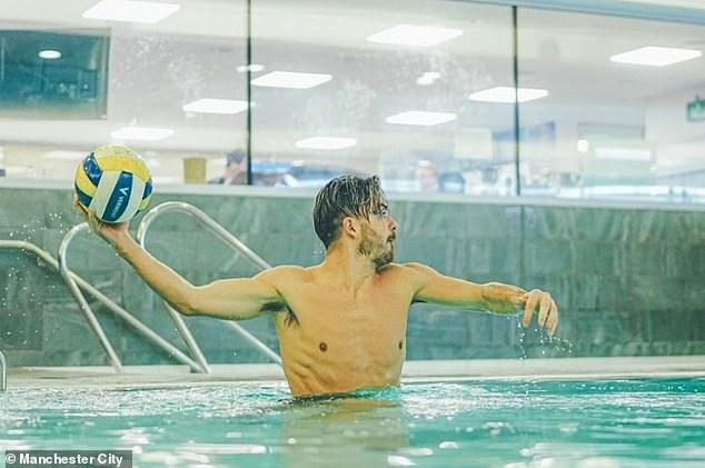 Grealish's recovery has included some water polo time - just in case the Etihad gets flooded