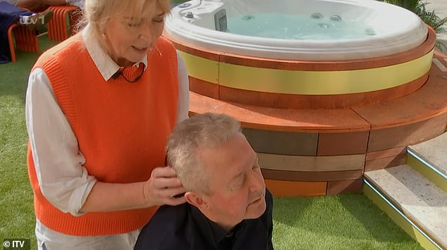 Body language expert Judi believes viewers would have been put off by Louis when they saw him getting a head massage from Fern