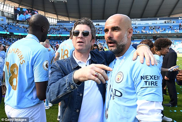 Gallagher and Guardiola have become close friends and text each other on a weekly basis