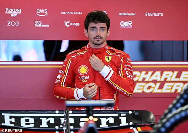 Hamilton was 1.5 seconds off next-season team-mate Charles Leclerc, who topped the session for Ferrari