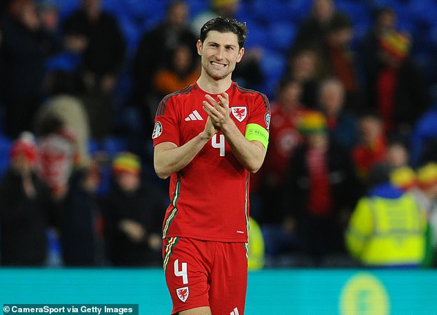 Ben Davies had a goal disallowed during the game but equaled Gary Speed's tally