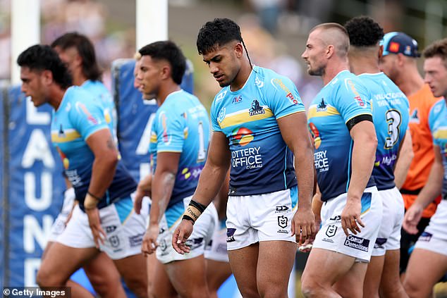 The Gold Coast Titans are struggling early in the season after two heavy losses and injuries to key forwards