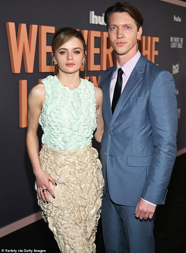 She made the remarks on Thursday as she and Steven made their red carpet debut as a married couple at the premiere of her show We Were The Lucky Ones