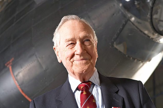 Wing Commander Bell, pictured, served in the RAF until his retirement in the 1970s