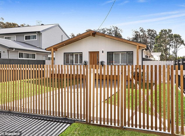 After: Carpenter turned house flipper Chris Bye, 44, bought the property in January 2023 for $725,000 and sold it five and a half months later for $1.675 million