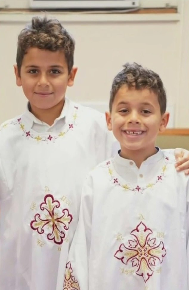 Mark (left) and Jacob Iskander, aged 11 and 8 respectively, were killed in the horrific crash on 29 September 2020