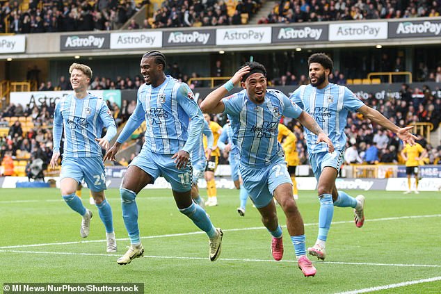 They were drawn against Championship side Coventry in the semi-finals after stunning Wolves