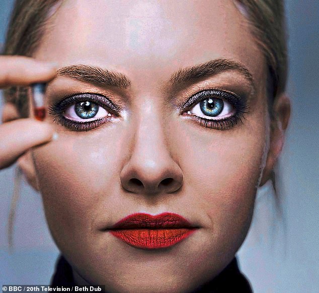 Spun from a podcast of the same name, the TV series is both a forensic look at Holmes' fiery rise and spectacular fall and a drama that entertains, informs and frightens.  Above: Amanda Seyfried as Holmes