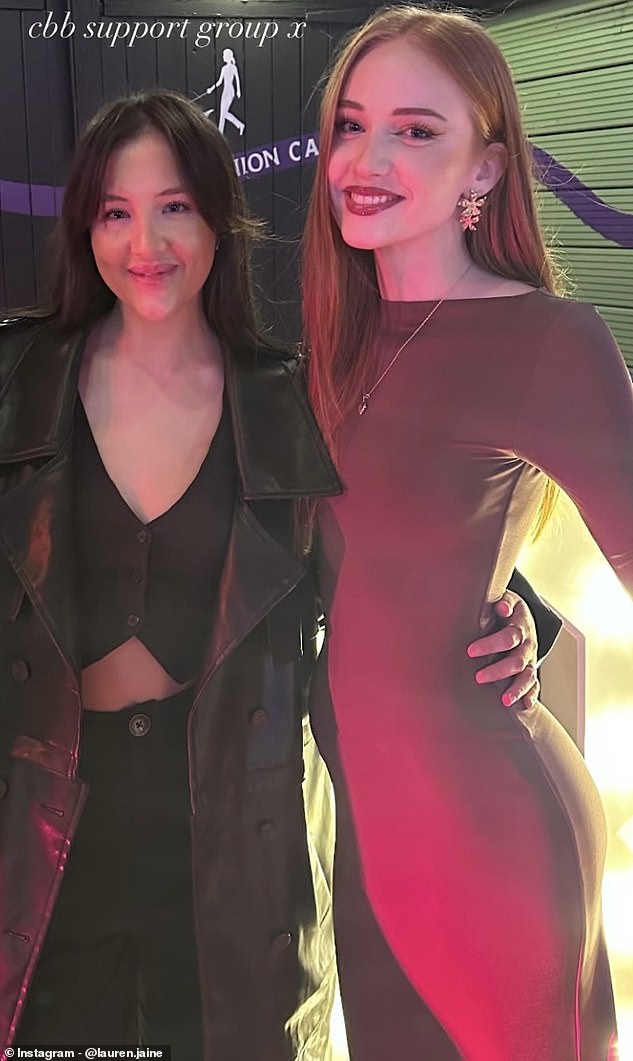 Taylor has approached Nikita's girlfriend Lauren (right) while her boyfriends were at the house and the two couples are said to be planning a series of double dates.
