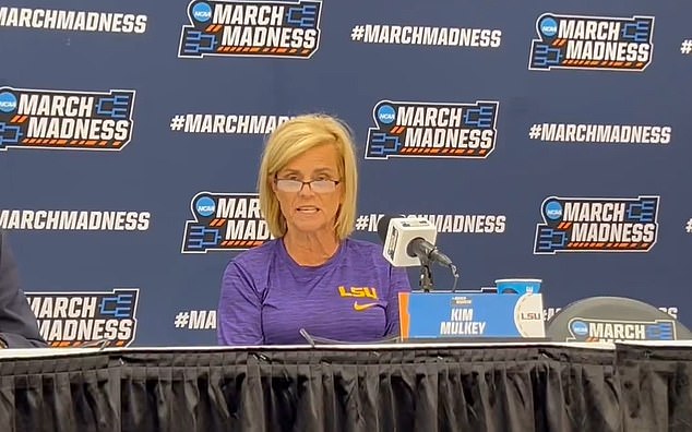 Mulkey, 61, addressed the rumored story during his press conference on Saturday.