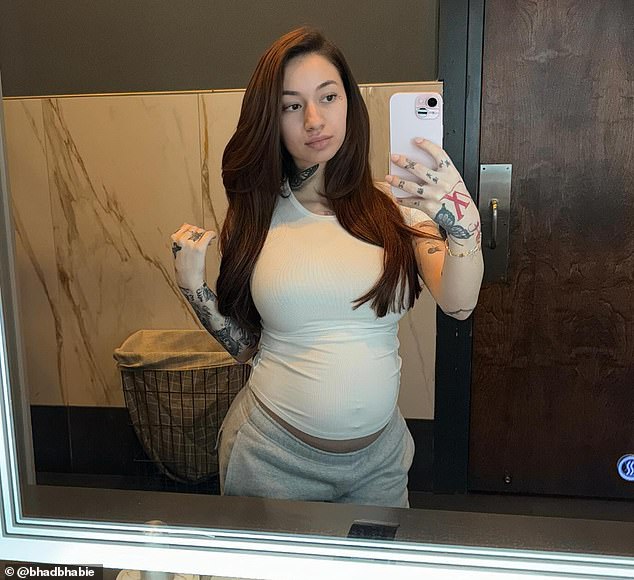 In December 2023, she announced that she was expecting her first child by sharing mirror selfies while showing off her growing baby bump.