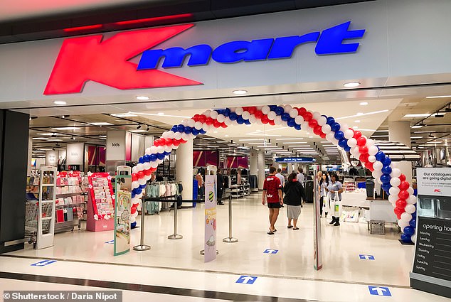 Kmart stores will be open in all states/territories except South Africa and New South Wales, where selected stores will be open on Easter Sunday. Esperance in WA will be closed (stock)