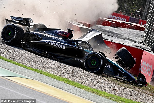 The British star and his Spanish rival are being investigated by stewards over the incident, with suspicions that Russell may have been subjected to a brake test by the Aston Martin ace.