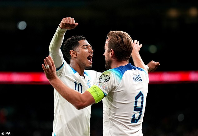He, along with captain Harry Kane (right), will be key to England's hopes at this summer's European Championship.