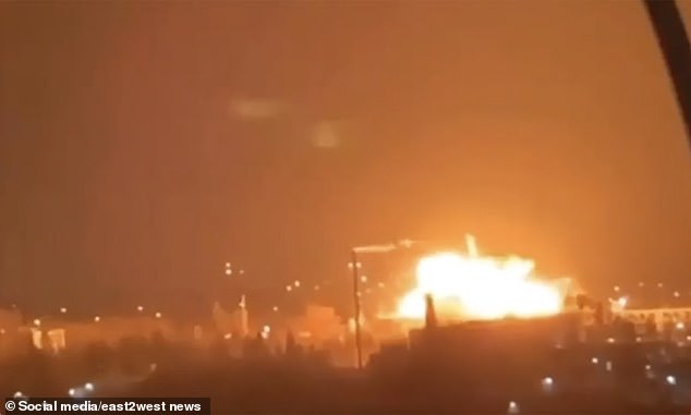 There were huge explosions in the city which are believed to have been caused by Storm Shadow missiles, of the type supplied to Ukraine by the UK.
