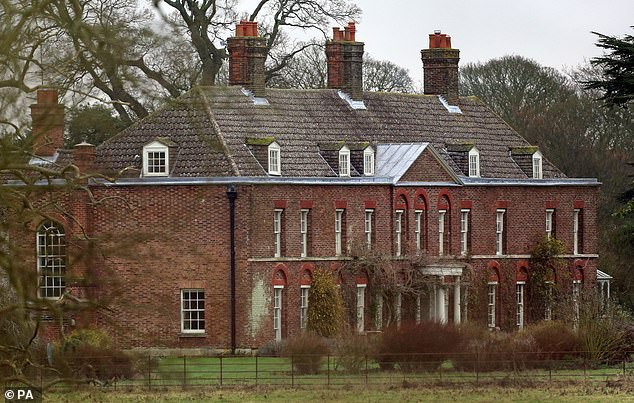 Princess Kate and her family have found refuge at their Anmer Hall home (pictured) while she undergoes cancer treatment.
