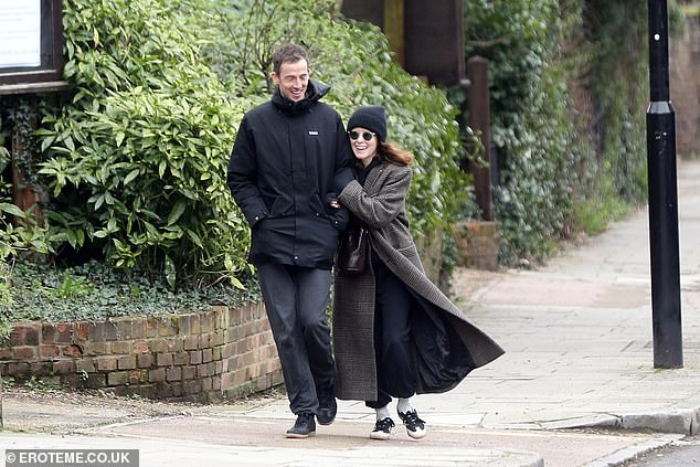 The couple went public with their relationship in July last year, when they were photographed together in Notting Hill, as MailOnline exclusively revealed.