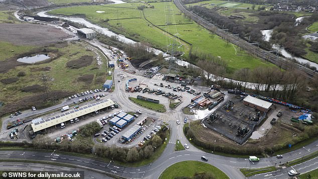 A general view of the Newport waste and recycling landfill, where James Howells believes the hard drive is.