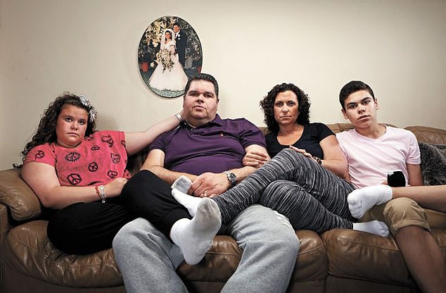 Josh (right) occasionally appeared on Channel 4's Gogglebox with his mother Nikki, father Jonathan and sister Amy (left), who were cast members from the show's debut in 2013 until series 11 in 2018.