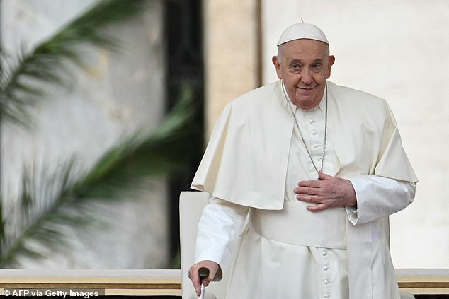Pope Francis was discharged yesterday from the hospital where he was being treated for bronchitis.