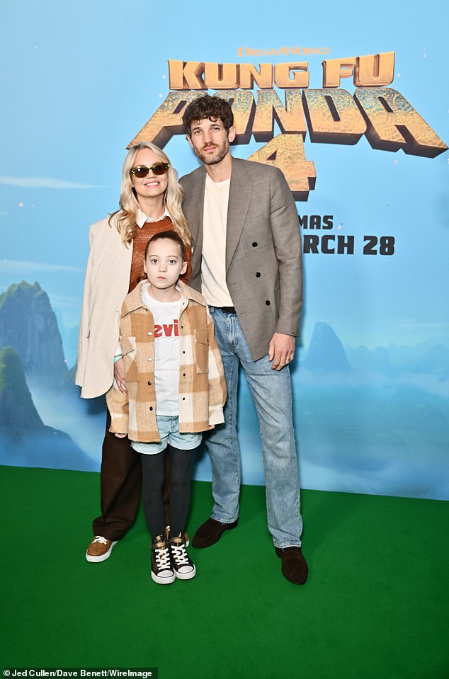 Also attending the event was Kimberly Wyatt, who was accompanied by her husband Max Rogers and her nine-year-old daughter Willow.