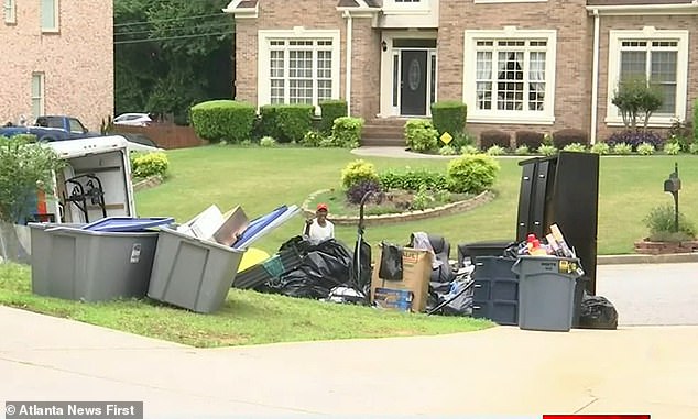 A squatter with a long criminal history was evicted from a $500,000 Atlanta-area home after moving out while the home's owner, an Army officer, was on active duty.