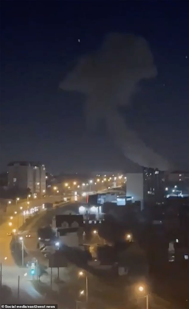 Images of last night's bombing. Russia has lost more than a quarter of its fleet (about 21 ships) in the war, including the anticipated sinking in 2022 of the flagship Moskva in a Neptune missile attack by Ukraine.