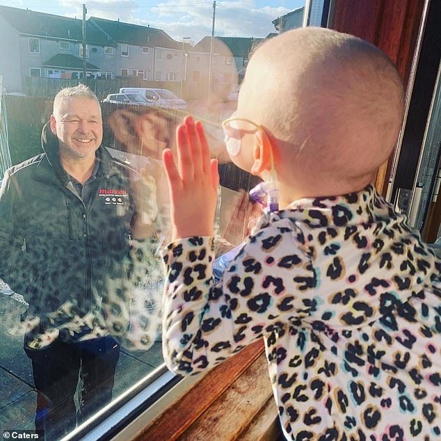 The princess and Mila struck up a friendship when the girl was photographed kissing her father through a window while shielding while undergoing intensive chemotherapy for leukemia during lockdown.
