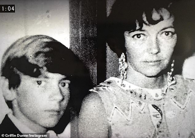 At age 13, Griffin's mother (right) took him to his famous aunt Joan Didion's house in Los Angeles for a party in honor of Tom Wolfe's The Electric Kool-Aid Acid Test, which Janis Joplin attended.