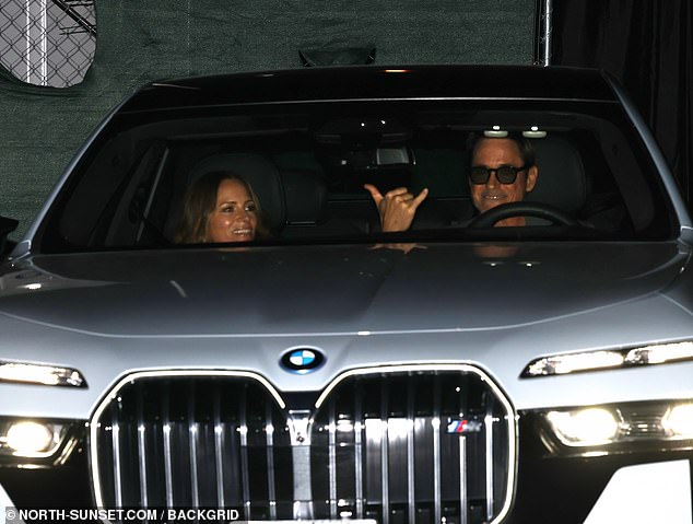 The Oppenheimer actor, 58, was accompanied, as always, by his second wife and producing partner, Susan Levin Downey.