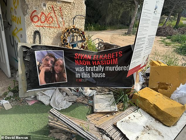 Sivan Elkabets and Naor Hasidim were only 23 years old and had been a couple since they were teenagers. They were dragged out of the safe room of their small house and murdered on the living room couch.