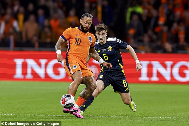 Depay recently became his country's second top scorer behind Robin Van Persie with 43 goals.