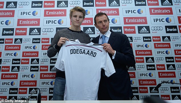 Norwegian Odegaard became Real Madrid's youngest debutant at just 16 years and 157 days.